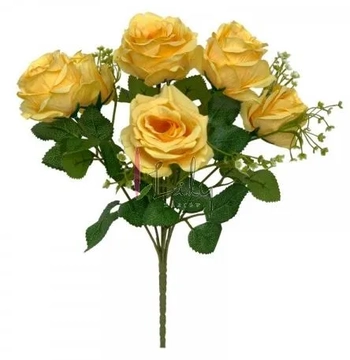FG-0023AM BUQUE DE ROSA - AMARELO