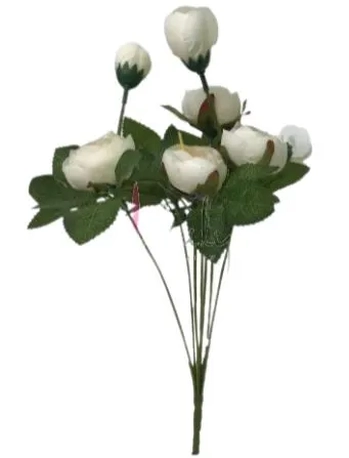 FG-0009CR  BUQUE. CAMELIA CREME