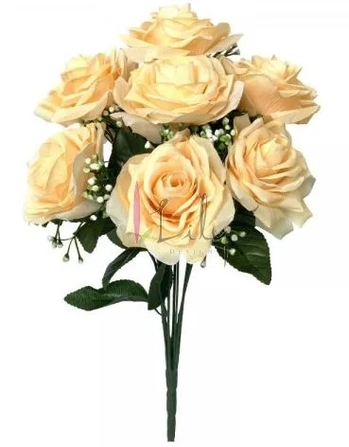 FD-0020AM BUQUE DE ROSA - AMARELO