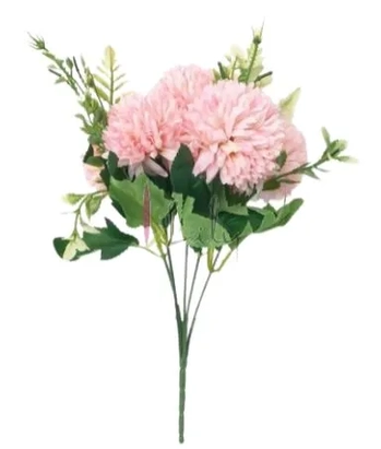 AQ-0043RS BUQUE. CRISANTEMO ROSA