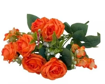 AQ-0052LR BUQUE DE ROSA - LARANJA