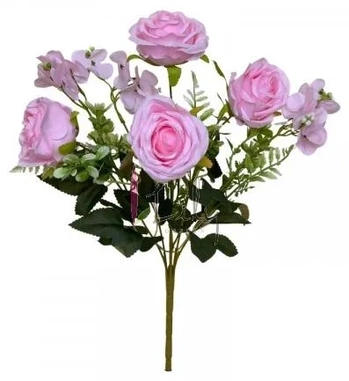 CR-0114RC BUQUE ROSA E HORTENSIA-ROSA CLARO