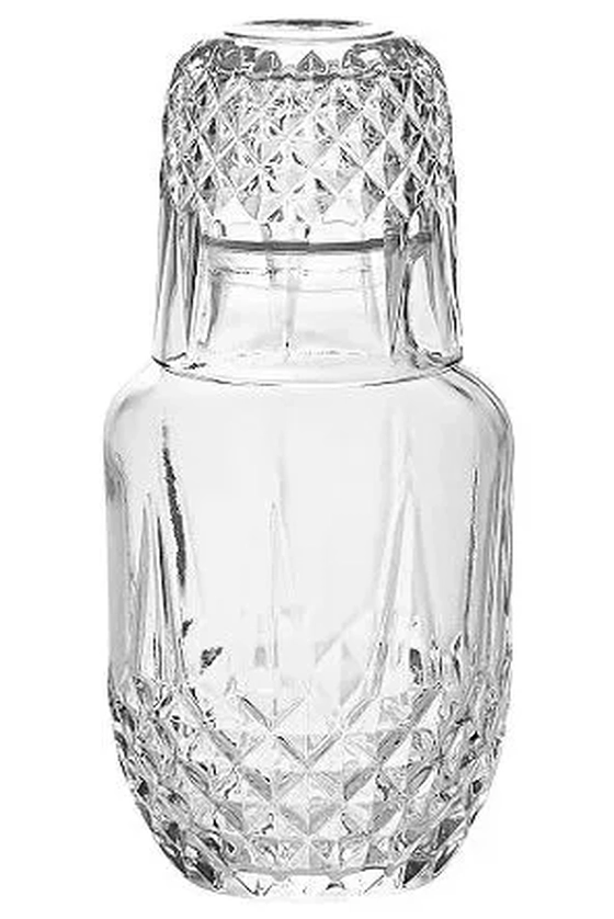 V1121.G01 MORINGA DE VIDRO SKY 500ML COM COPO 145ML