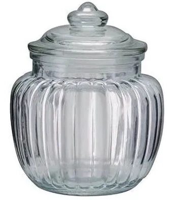 24468 BALEIRO DE VIDRO 600ML