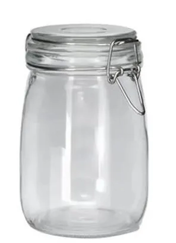 24462 POTE HERMETICO VIDRO 1000ML