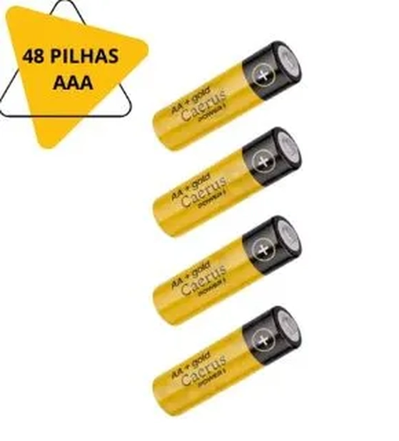 CRS-5555 CARTELA DE PILHA AAA C/48