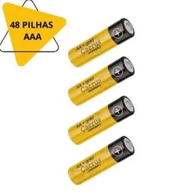 CRS-5555 CARTELA DE PILHA AAA C/48