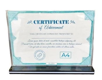 SXFF-14300 PORTA CERTIFICADO A4