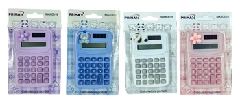 MAX0016 CALCULADORA PORTATIL 10X6.4X0,9CM