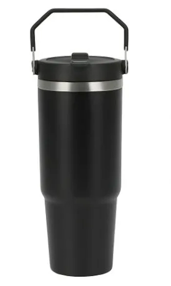 GDR1437 COPO C/ CANUDO E ALCA ISOTERMICO 890ML