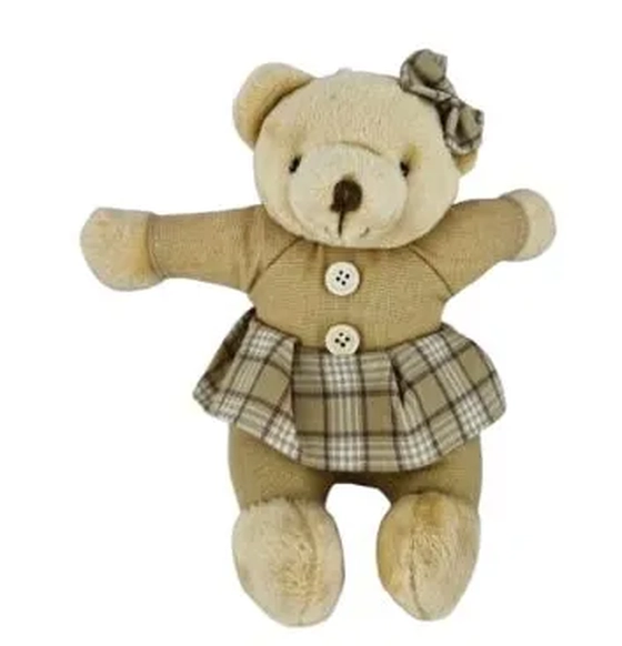 30581 ENFEITE ARV. URSO TECIDO 15CM