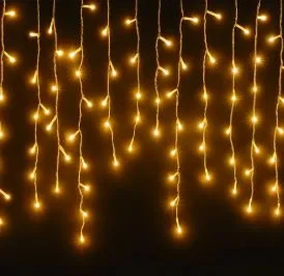 3007 CASCATA C/100 LED FIXO MORNO 127V 2.5M