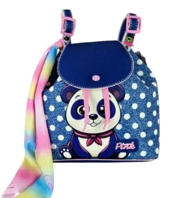 M5403 MOCHILA PANDA POA JEANS