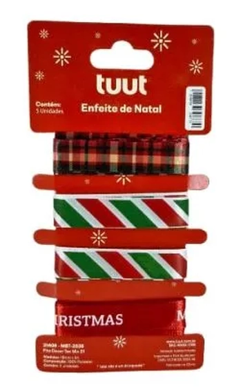 31406 FITA DECORATIVA TECIDO 15MMX1M C/04