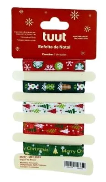 31397 JOGO FITA DECORATIVA 10MMX1M C/05