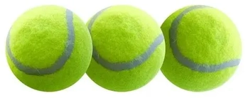 GU5824 KIT C/03 BOLINHAS DE TENIS