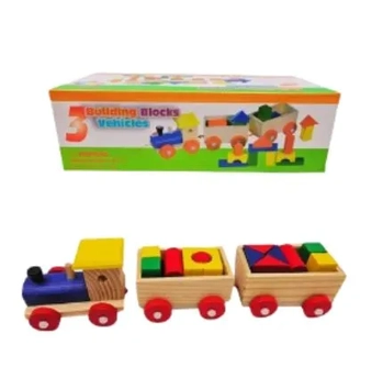 GK3158 TREM C/19 BLOCOS DE MONTAR