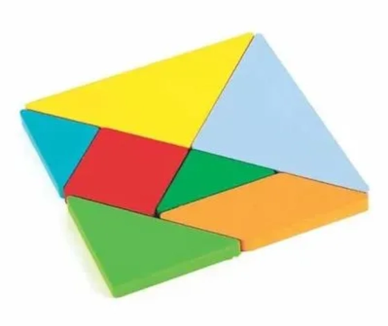 GK3447 JOGO TANGRAM PUZZLE DE MADEIRA