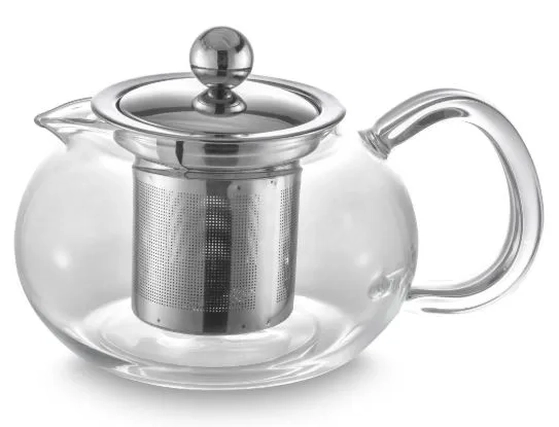 WX22542 CHALEIRA BOROSSILICATO C/FILTRO ACO 650ML