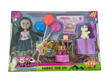 GK3421 BONECA C/ACESSORIOS