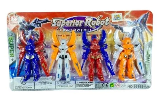 TK-AB5089 ROBO C/4PCS 20X15CM