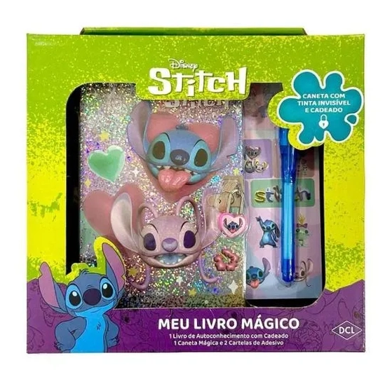 D8316  DISNEY - MEU LIVRO MÁGICO - STITCH