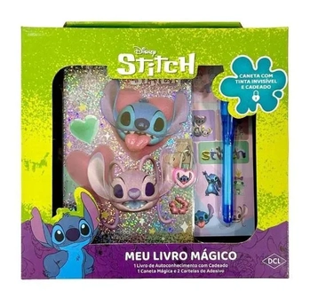 D8316  DISNEY - MEU LIVRO MÁGICO - STITCH