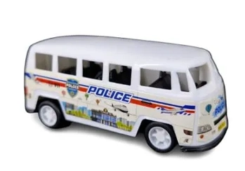 ASH-15.5987 CARRINHO KOMBI POLICE A FRICCAO