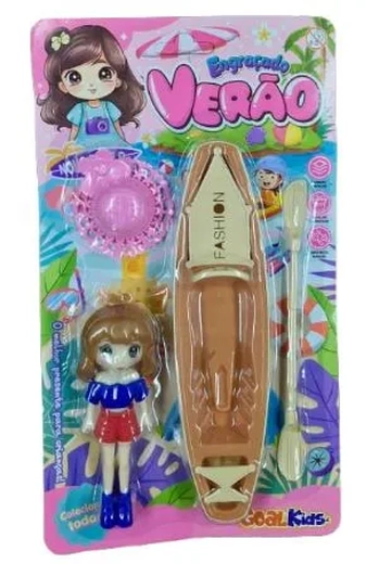 GK3227 BONECA C/CANOA