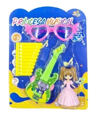 TK-AB4320 PRINCESA MUSICAL C/4 PEÇAS