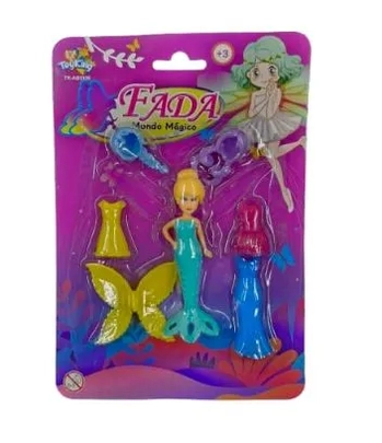 TK-AB5100 BONECA FADA C/ACESSORIOS