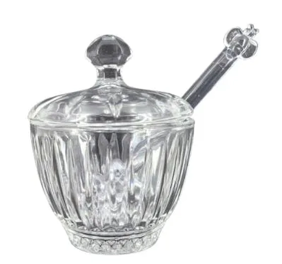 WX22658 MALEIRA DE VIDRO COM COLHER WAVES