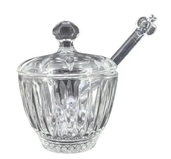 WX22658 MALEIRA DE VIDRO COM COLHER WAVES