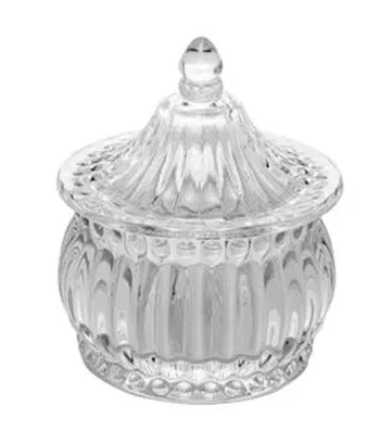 WX22839 POTICHE DE VIDRO C/TAMPA CHARMONIX 110ML