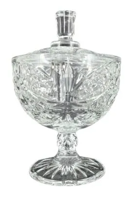 WX22813 POTICHE DE VIDRO C/TAMPA VENETIAN 227ML