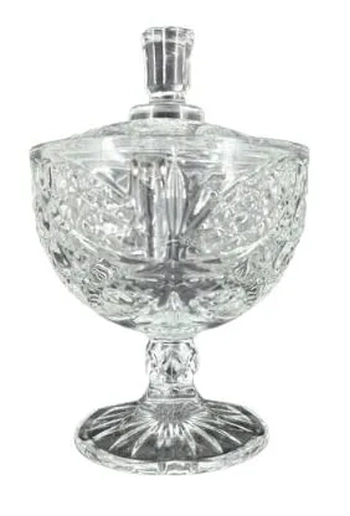 WX22813 POTICHE DE VIDRO C/TAMPA VENETIAN 227ML