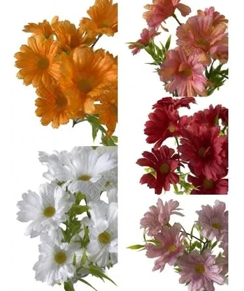 07355 MINI BUQUE DE MARGARIDA X5 32CM