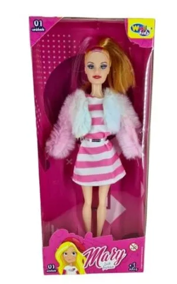WB19291 BONECA MARY LOOK FASHION SORTIDOS