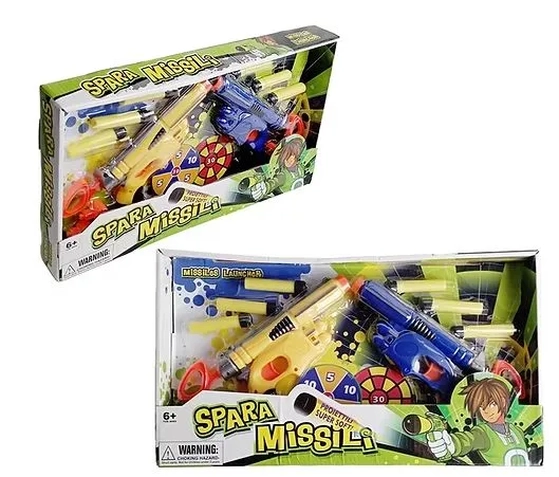 ASH-15.5958 PISTOLA LANÇA DARDOS X2