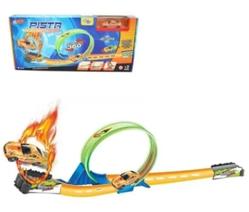 WB12210 PISTA DE CORRIDA C/LOOP 360° CARRO A FRICCAO