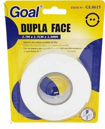 GL0615 FITA ADESIVA DUPLA FACE