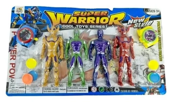 TK-AB4724 BONECO DE PLASTICO C/04 PECAS C/ACESSORIOS