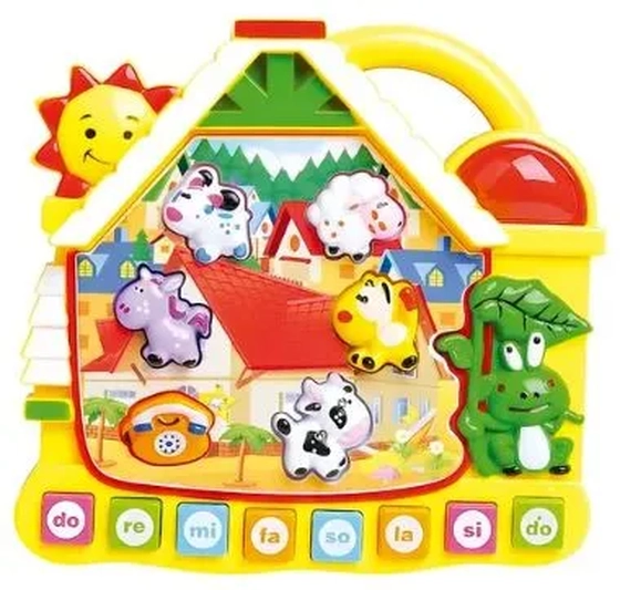 TK-AB8467 BRINQUEDO MUSICAL PARAISO ANIMAL