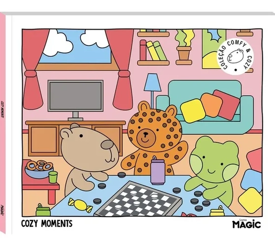 84624 COZY MOMENTS LIVRO DE COLORIR
