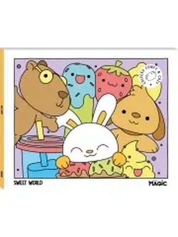 84051 SWEET WORLD LIVRO DE COLORIR