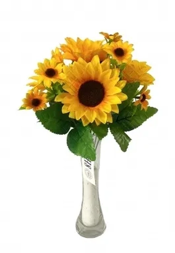 03305 MINI BUQUE DE GIRASSOL X7 30CM