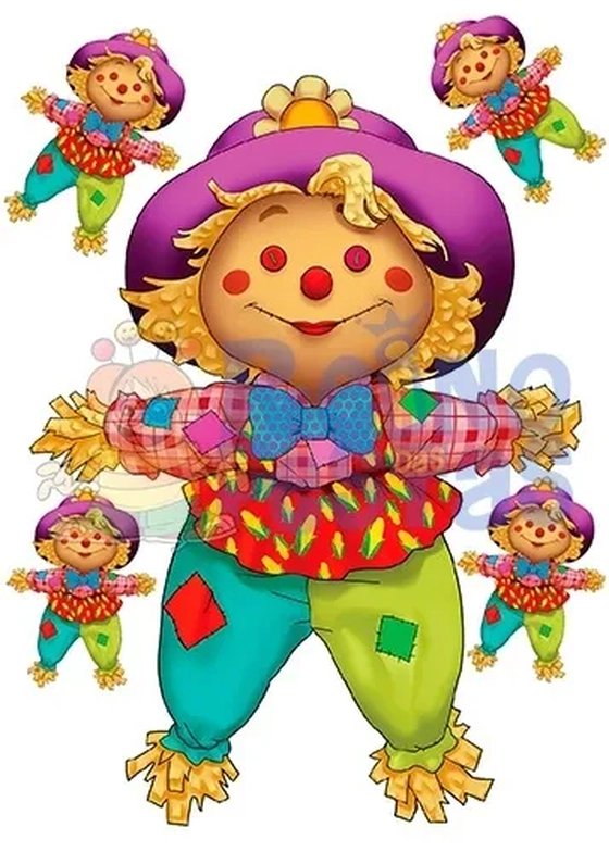 613 PAINEL ESPANTALHO MENINA