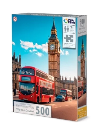 792991 QC QUEBRA-CABECA BIG BUS LONDRES 500PCS