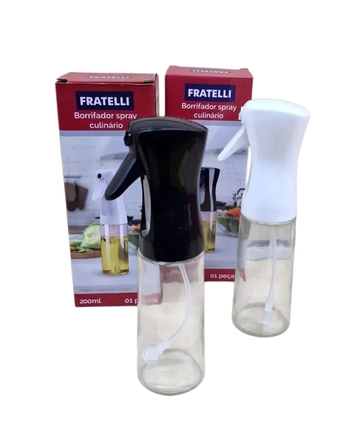 961400 BORRIFADOR SPRAY CULINARIO 200ML VIDRO