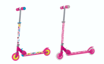 R2846 PATINETE 2 RODAS BRANCO/ROSA 76CM